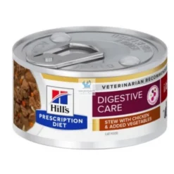 Hills Feline I/D DIGESTIVE CARE STEW POLLO VEGETAL 24x82 g Comida para gatos