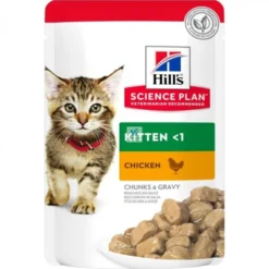 Hills Feline KITTEN 12x85 g BOLSITAS Comida para Gatos