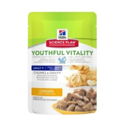 Hills Feline SENIOR 7+ YOUTHFUL VITALITY MOUSSE 12 x 85 g Comida para Gatos