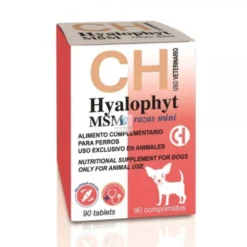 HYALOPHYT MSM RAZAS MINI 90 Comprimidos Condroprotector para Perros