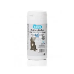 KAWU CALCIO FOSFORO 100 Comprimidos Calcio para Perros