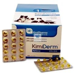 KIMIDERM REFORCE CAPSULAS Alergias cutaneas en Perros y Gatos