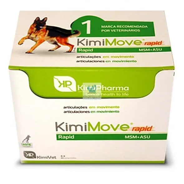 KIMIMOVE RAPID COMPRIMIDOS Salud Articular de Perros y Gatos