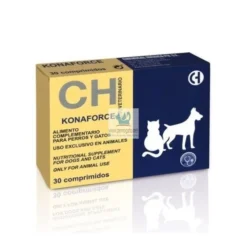 KONAFORCE PERRO Y GATO 30 Comprimidos Intoxicaciones en Perros y Gatos