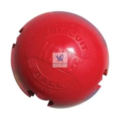 KONG BALL BISCUIT ROJA Dispensador de comida para Perros y Gatos