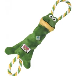 KONG TUGGER KNOTS FROG S/M Juguete para Perros