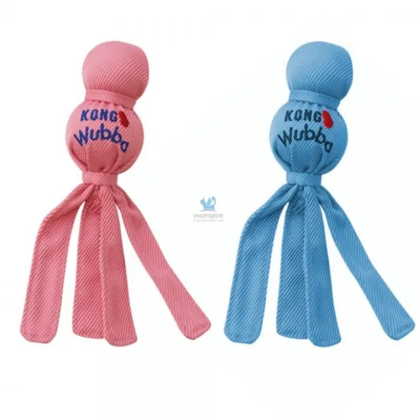 KONG WUBBA PUPPY AZUL Juguetes para Perros