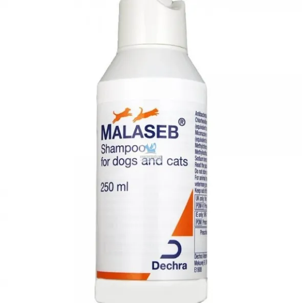 MALASEB 250 ml Champu Dermatitis Seborreica en perros y gatos
