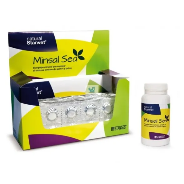 MINSAL SEA Comprimidos Complemento mineral Perros y Gatos