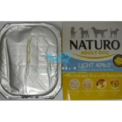 NATURO ADULT LIGHT DOG Pollo y Arroz Tarrina 400 gramos