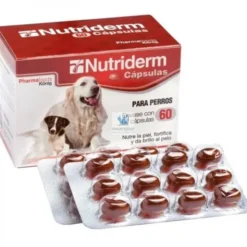 NUTRIDERM Capsulas Complemento Dermatológico para Perros y Gatos