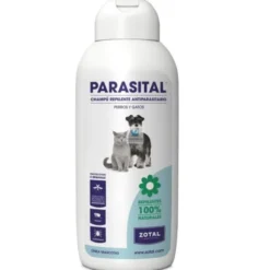 PARASITAL CHAMPU REPELENTE 400 ml Antiparasitario para Perros y Gatos