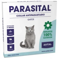 PARASITAL COLLAR REPELENTE GATO Collar Antiparasitario Gatos