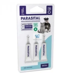PARASITAL PIPETAS GATOS Y CACHORROS 3 Pipetas Antiparasitario Externo