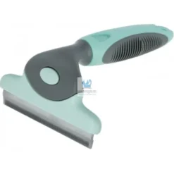 PEINE RASTRILLO PERRO TURQUESA/GRIS 15x7.5 cm Peine para Perros