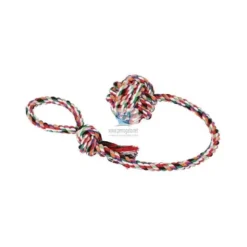 PELOTA ALGODON CON CUERDA Juegos para Perros