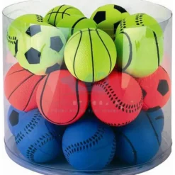 PELOTA NEON 6 cm Juegos de Perros