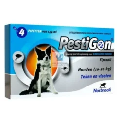 PESTIGON PERROS 24 Pipetas Antiparasitario para Perros