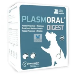 PLASMORAL DIGEST 30 Sobres Regulador Intestinal en Perros y Gatos