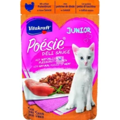 POESIE DELI SAUCE JUNIOR 23 x 85 g Comida para Gatos