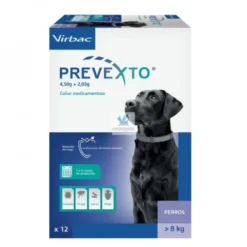 PREVEXTO PERRO 70 cm Collar Antiparasitario externo para perros