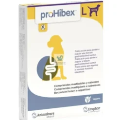 PROHIBEX L +25 Kg 6 CHEWS Salud gastrointestinal en perros
