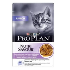 PRO PLAN FELINE JUNIOR PAVO 26x85 gr SALSA Comida para Gatos