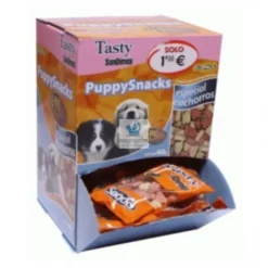 PUPPY SNACKS SANDIMAS Display 60 g x 40 Unidades
