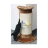 RASCADOR COLUMNA CORNER 58 cm Con ABEJA Juguete para Gatos