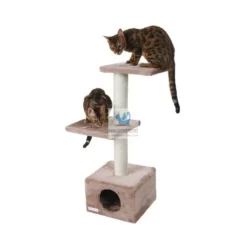 RASCADOR VENUS SWEET 30x30x85 cm Juguete para Gatos