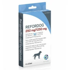 REFORDOG 4 PIPETAS Antiparasitario Para perros