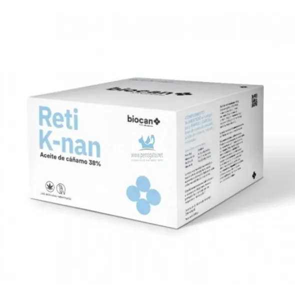 RETI K-NAN 360 Capsulas Blandas (12x30) Trastortornos dérmicos en perros y gatos