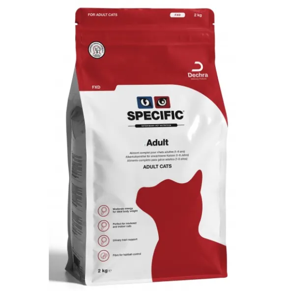 SPECIFIC FXD ADULT 7 Kg Comida para Gatos