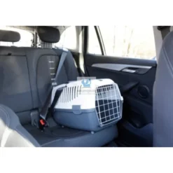 TRANSPORTIN GULLIVERT PLASTICO GRIS Transporte de Perros