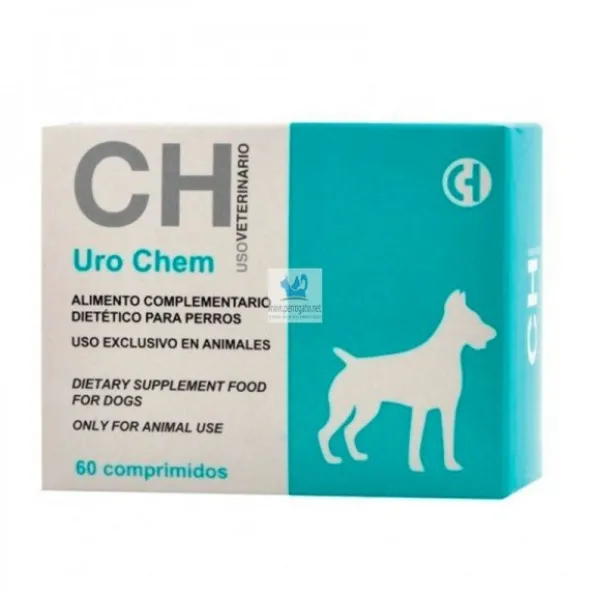 URO CHEM 60 Comprimidos Protector renal en perros y gatos
