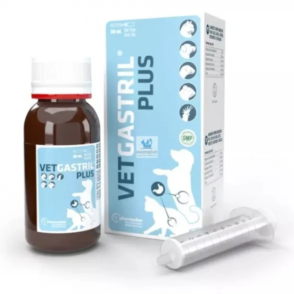 VETGASTRIL PLUS GEL 20 ml Protector Gástrico en perros y gatos