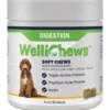 WELLICHEWS DIGESTION PERRO M-L 60 Chews 106.4 g Salud Digestiva de Perros