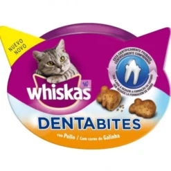 WHISKAS DENTABITES SNACKS 8x40 gr Comida para Gatos