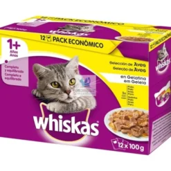 WHISKAS MULTI BOLSITA 4x12x100 gr Comida para Gatos