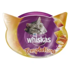 WHISKAS TEMPTATIONS 8x60 gr Varios Sabores Snaks para Gatos